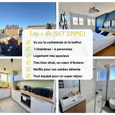 Vue Cathedrale, Beffroi, Netflix En Hyper Centre Appartement Amiens Buitenkant foto