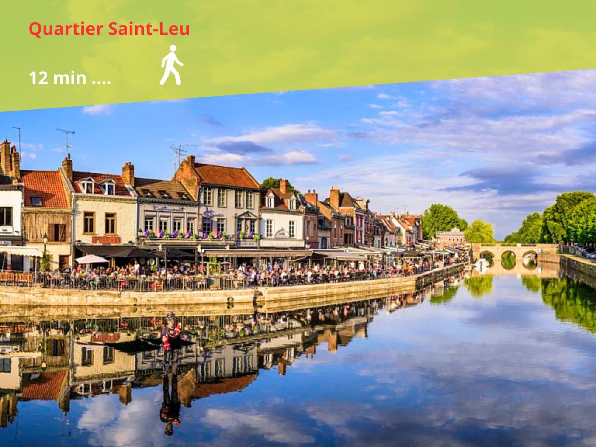 Vue Cathedrale, Beffroi, Netflix En Hyper Centre Appartement Amiens Buitenkant foto